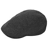 Levi's Men's Classic Ivy Newsboy Hat, Black Pique, Large-X-Large