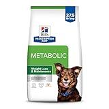 Hill's Prescription Diet Metabolic Weight Management Chicken Flavor Dry Dog Food, Veterinary Diet, 27.5 lb. Bag