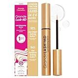 Grande Cosmetics GrandeLASH-MD Lash Enhancing Serum - Peptide & Vitamin Infused Formula for Longer, Thicker, Fuller Looking Lashes - Ophthalmologist Tested, Cruelty-Free, 6 Month Supply (4mL)