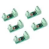 EC Buying 5Pcs 24V Optocoupler Isolation Board Optoelectronic Isolator EL817 PC817 Card Rail Bracket Input 3-5 V Optocoupler Isolation Module 1 Channel Opto PNP NPN Signal Converter
