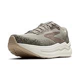 Brooks Men’s Ghost Max 2 Neutral Running & Walking Shoe - London-Fog/Falcon/Coconut - 12 Medium