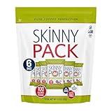 SkinnyPop Popcorn, Gluten Free, Dairy Free, Non-GMO, Healthy Snacks, Skinny Pop Original Popcorn Snack Packs, 0.65oz Individual Size Snack Bags (6 Count)