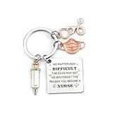 Nurse Graduation Gift for Women Nurse Keychain Nurses Week Gifts Graduation Presents for Nurses Nurse Appreciation Gifts Nurse Christmas Gifts Nurse Valentine Gifts Nurse Day Gifts New Nurse Gifts