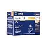 Trace Minerals | Power Pak Sugar Free Electrolyte Powder Packets | 1200 mg Vitamin C, Zinc, Magnesium | Boost Immunity, Hydration and Natural Energy | Keto Friendly | Orange Mango | 30 Packets