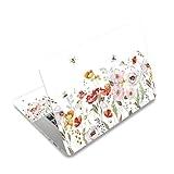 RICHEN Laptop Notebook Skin Sticker Cover Decal, 12 13 13.3 14 15 15.4 15.6 inch Laptop Vinyl Skin Sticker Cover Art Protector Notebook PC (Flowers and Bees)