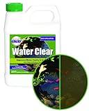 Pond Worx Water Clear - Concentrated Formulation Improves Water Clarity and Quality, Helps Clear Cloudy Water, Safe for Fish, Pets, and Plants - 1 Quart (32ounces)