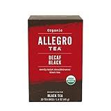 Allegro Tea, Organic Decaf Black Tea Bags, 20 ct