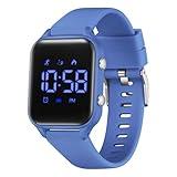L LAVAREDO Waterproof Kids Digital Watches for Boys Girls,Sport Watch with Pedometer Stopwatch Vibration Alarm for Ages 5-13,No App Fitness Tracker Watch for Kids Teens Birthday Christmas Gifts