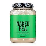 NAKED Pea - 2LB 100% Pea Protein Powder from North American Farms - Unflavored Vegan Pea Protein Isolate - Plant Protein Powder, Easy to Digest - 30 Servings