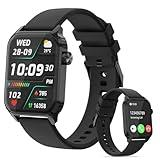 TRAUSI Smart Watch for Men, 1.83" HD Smartwatch with 80 Sports Modes, Heart Rate/Sleep Monitor, IPX5 Waterproof, Bluetooth Call & Music Control for iPhone/Android