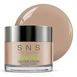 SNS Nail Dip Powder, Gelous Color Dipping Powder - Storm In The Distance (Natural, Nudes/Beige, Taupe, Shimmer) - Long-Lasting Dip Nail Color Lasts 14 Days - Low-Odor & No UV Lamp Required - 1oz