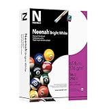 Neenah Bright White Bright White Card Stock, 96 Bright, 65 lb Cover Weight, 8.5 x 11, 250/Pack