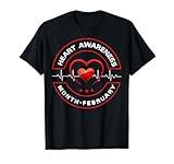 Heart Health Month February American Heart Health T-Shirt