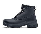 ACE Women's Steel-Toe Work Boots - Non-Slip, Comfortable, Water-Resistant Shoes for Women in Industrial, Construction, Manufacturing - August ST, Size 9.5