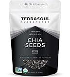 Terrasoul Superfoods Organic Black Chia Seeds, 2.5 Pounds, Nutrient-Packed Superfood for Energy, Puddings, Smoothies, and Baking