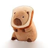 Kids' Plush Toy Pillows, Cute Kapybara Plush Toy Capybar Pillow Kawaii Capibara Stuffed Aniamls Soft Toy Brown Capybar Plushie Doll Birthday Gift Children's Day For Boys And Girls(Color:Bread,Size:Sma