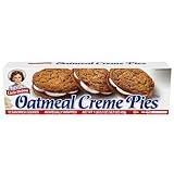 Little Debbie Oatmeal Crème Pies, 12 Individually Wrapped Sandwich Cookies, 16.2 OZ Box