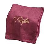 Swanson Christian Products Embroidered Hand Towels - 'Pastor' - Gifts for Pastor, Clergy, & Ministers - Pastor Towel - Hand Towel with Gold Lettering (Microfiber, Burgundy)
