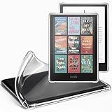 CoBak Clear Case for All-New Kindle Paperwhite 12th Gen 2024 (7") & Kindle Colorsoft Signature Edition (7") - Lightweight, Scratch-Proof Silicone Back Cover, Clear