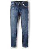 The Children's Place Girls Super Skinny Jeans,Victory Blue Wash Single,6S