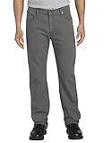 Dickies Mens Tough Max Duck 5-Pocket Pants, Stonewashed Slate, 34W x 32L US