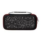 YQxwJL Starry divination constellation print Portable Travel Carrying Case with 20 Game Card Holders for Nintendo Switch Switch OLED