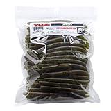 Yum Lures Dinger Classic Worm All-Purpose Soft Plastic Bass Fishing Lure 100 Pack, Watermelon Red Flake, 5 Inch