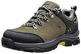 CAMEL CROWN Men's Hiking Shoes Low Top Trekking Boots Non-Slip Walking Sneakers for Outdoor Work Trail Casual(Army Green,8.5)