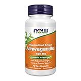 NOW Foods Supplements, Ashwagandha (Withania somnifera) 450 mg (Standardized Extract) for Immune Support ,90 Veg Capsules