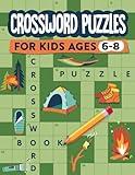 Crossword Puzzles for Kids Ages 6-8: A crosswords puzzle activity book for 1st grade and 2nd grade children