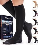 Compression Socks for Women & Men (20-30 mmHg) Support for Travel, Nurses, Pregnancy, Shin Splints, Sports and Everyday Wear