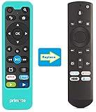 [Bundle] Primote Remote + Blue Cover for Toshiba/Insignia Fire/Smart TV Edition (No Voice Search) [NOT for Fire Stick]