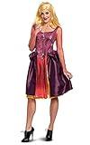Disguise Women's Disney Hocus Pocus Sarah Classic Adult Costume, Pink & Red, Large (12-14)