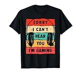 Funny Gamer Shirt for Teens Boys Men Video Gaming T-Shirt