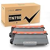v4ink 2-Pack Compatible Toner Cartridge Replacement for Brother TN-750 TN750 TN-720 TN720 High Yield Toner Cartridge for Brother hl-5470dw HL-5450dn hl-6180dw mfc-8710dw mfc-8950dw mfc-8910dw Printer