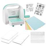 Mini Die Cutting and Embossing Machine for DIY Crafts 3.5" Feed Slot for 3" Paper and Other Materials