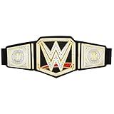 Mattel WWE Championship Role Play Kids Title Belt, Authentic Styling with Adjustable Belt Ages 6 Years Old & Up