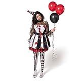 Spooktacular Creations Halloween Creepy Clown Costume Women, Scary Clowen Costume for Women Halloween Dress Up Cosplay Party, Cosplay Theme Party (X-Large)