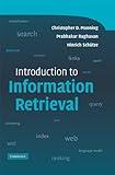 Introduction to Information Retrieval