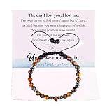 KummerSaprk Hug From Heaven Bracelet Morse Code Bracelet Loss of Loved One Bracelet Until We Meet Again Bracelet Memorial Gifts Bracelet Sympathy Gifts Jewelry for Womens