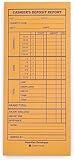 Guardian Cashier Deposit Report Envelopes with Gummed Flaps, Pack of 100 Cash Drop Envelopes – Cash Register for Small Businesses – Cashier Register for Retailers & Restaurants – Brown Kraft Envelope