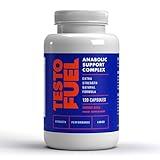 ROAR AMBITION TestoFuel 120 T-Booster Pills - Test Booster for Men - 100% Natural Ingredients - Contributes to Normal Testosterone Levels & Muscle - Vitamin, Fenugreek & Magnesium Booster