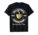 Bill and Bob's Coffee Shop AA Recovery Gift T-Shirt