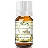 Pure Gold Essential Oils - Vanilla Essential Oil - 0.33 Fluid Ounces - Aromatherapy Oils - Vanilla Aromatherapy Essential Oils