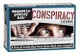 Magnetic Poetry Conspiracy Lover Kit – Conspiracy Words for Refrigerator - Write Poems and Letters on The Fridge - Made in The USA