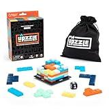 Educational Insights Upzzle - Strategic Stacking Board Games for Kids, Teens & Adults, 2 Player Vertical Puzzle Building Challenge, 3D Brain Teaser, Family Game Night Activities & Gifts for Ages 7+