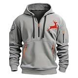 ZQTRYJJI wish lists on my account,Pullovers for Men Male Autumn And Winter Leisure Travel Sports Plaid Slim Fit Hooded Long Sleeve Cyber Mondáy Deals 2023 Electronics D-grey