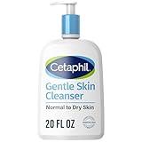 Cetaphil Face Wash, Hydrating Gentle Skin Cleanser for Dry to Normal Sensitive Skin, NEW 20 oz, Fragrance Free, Soap Free and Non-Foaming