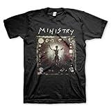 2Bhip Adult Ministry Psalm 69 Album Cover Heavy Metal Vintage Style Graphic Short Sleeve T-Shirt - Large - Black