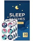 RAAYAM Sleep Patches, 30 Pack Upgraded Deep Sleep Patches for Adults, All Natural Deep Patch, Quick Acting Ingredients, for Men and Women, Easy to Use That Last All Night - Blue - 23